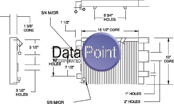 DPI 4094 Condenser, air conditioning