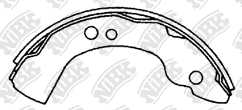 NIBK FN6623 Brake Shoe
