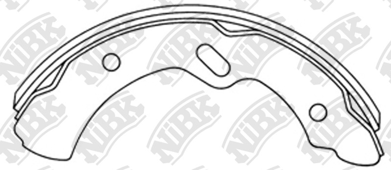 NIBK FN3366 Brake Shoe