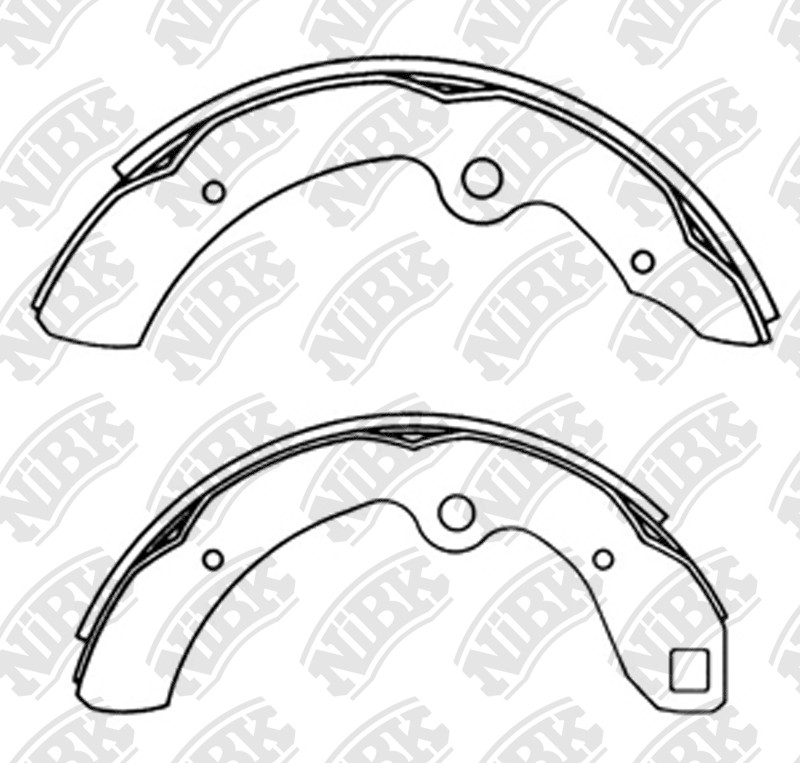 NIBK FN1143 Brake Shoe
