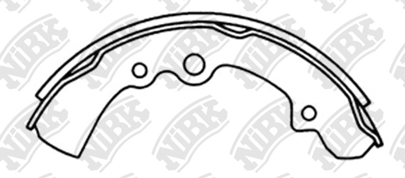 NIBK FN1136 Brake Shoe
