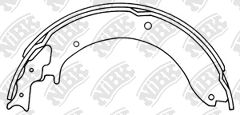 NIBK FN1147 Brake Shoe