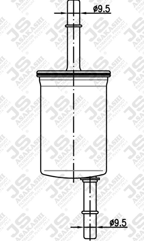 JS JF1062M Fuel Injector