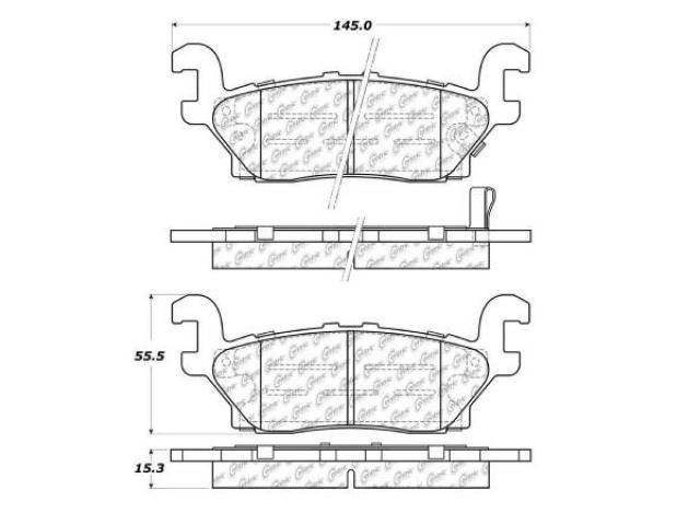 CENTRIC  30011200 Brake Pad