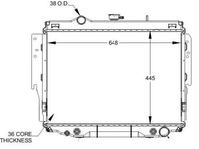 VISTA-PRO  431265 Radiator