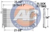 DPI 4335 Condenser, air conditioning