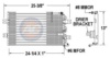 PERFECT COOLING P38451 Condenser, air conditioning