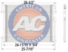 DPI 4930 Condenser, air conditioning