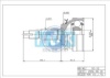 HDK NI-15 Joint Kit, drive shaft