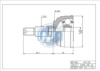 JC G14008PC Joint Kit, drive shaft