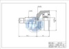 JC G14016 Joint Kit, drive shaft