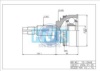 NKN NS1189 Joint Kit, drive shaft