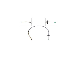 FORD MOTOR COMPANY D4UZ9A758G Accelerator Cables