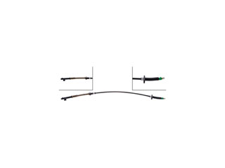 FORD MOTOR COMPANY E4TZ9A758D Accelerator Cables