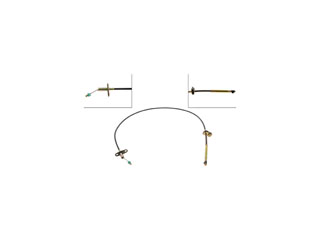 FORD MOTOR COMPANY F2VY9A758A Accelerator Cables