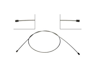 FORD MOTOR COMPANY 7C3Z2A793AD Brake Cables