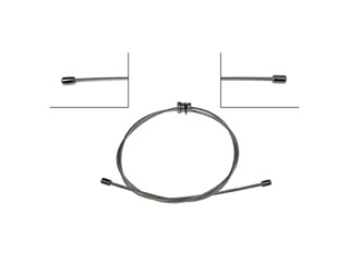 FORD MOTOR COMPANY 7C3Z2A793B Brake Cables