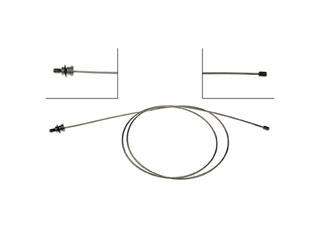 FORD MOTOR COMPANY 7C3Z2A793G Brake Cables