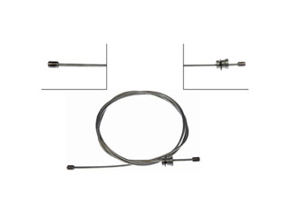 FORD MOTOR COMPANY 7C3Z2A793K Brake Cables