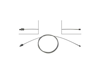 FORD MOTOR COMPANY 7C3Z2A793L Brake Cables