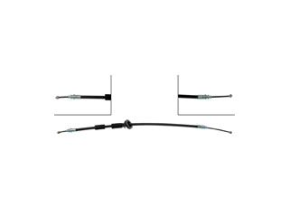 FORD MOTOR COMPANY C9AZ2853A Brake Cables