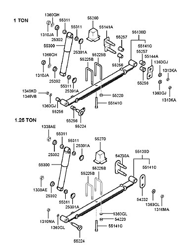 KGC 4B000-08C Shock Absorber
