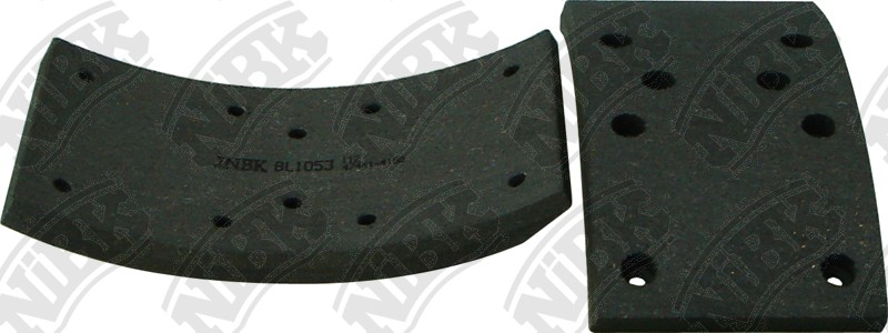 NIBK BL1053 Brake Lining, drum brake