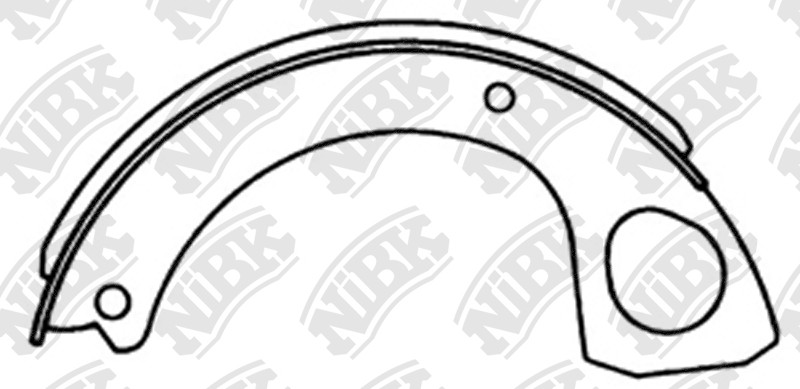 ISUZU 146220016 Brake Shoe