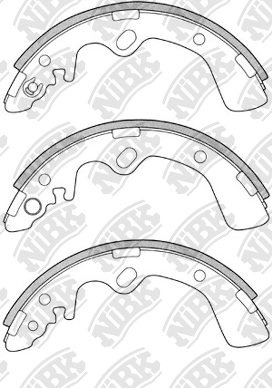 AKEBONO NN3552 Brake Shoe