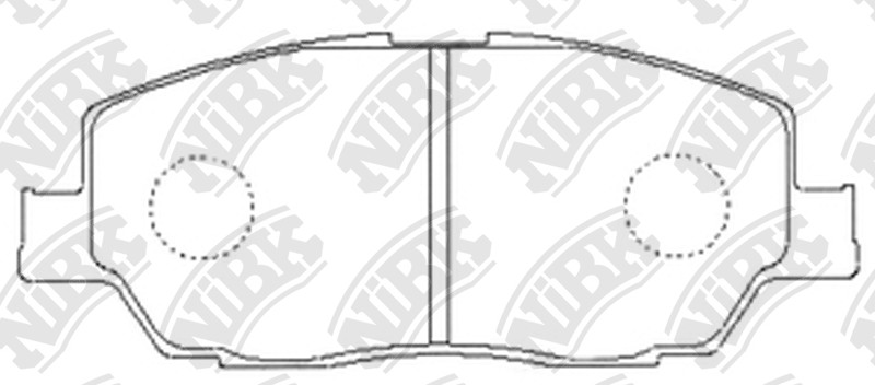 NIBK PN9439 Brake Pad