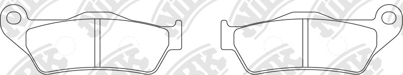 NIBK PM062 Brake Pad