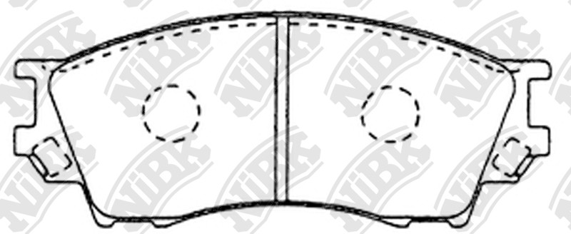 MAZDA UOY93323Z Brake Pad