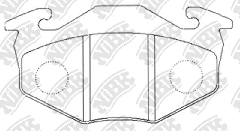 SUZUKI 5581081401 Brake Pad
