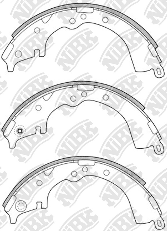 NIBK FN2335 Brake Shoe