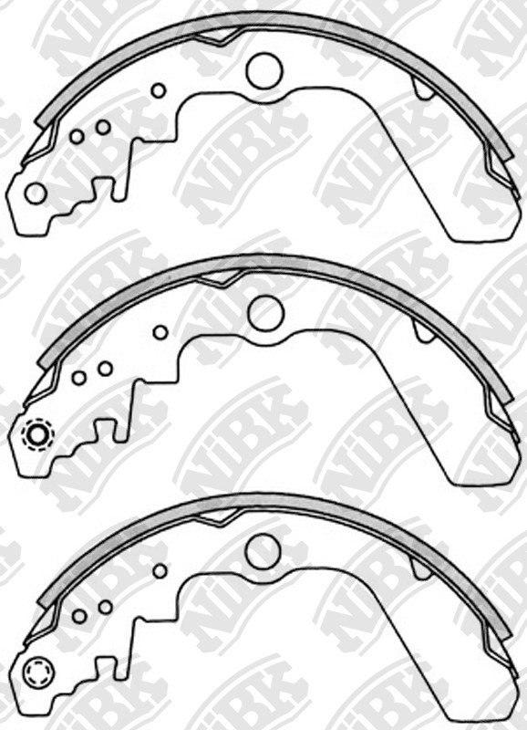 NIBK FN9962 Brake Shoe
