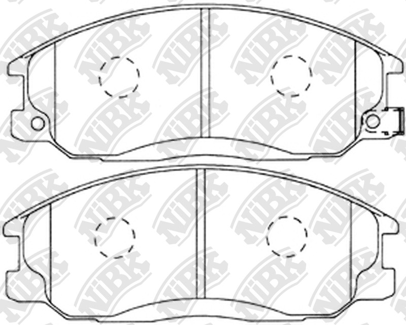 NIBK PN0103 Brake Pad