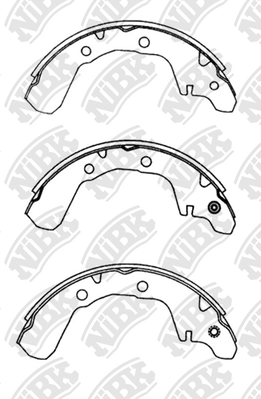 AKEBONO NR3041 Brake Shoe