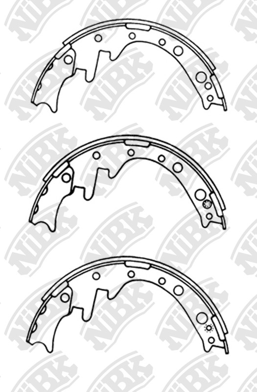 NIBK FN4422 Brake Shoe