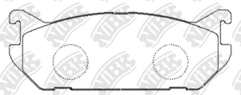NIBK PN9182 Brake Pad