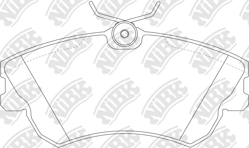 NIBK PN0176 Brake Pad
