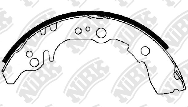 KASHIYAMA K2397 Brake Shoe