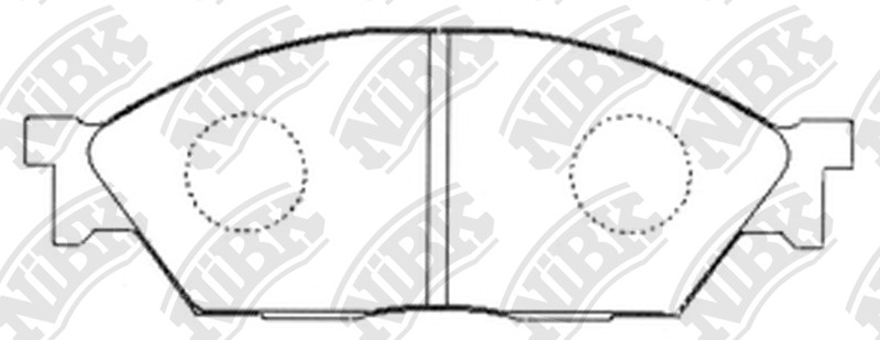 AKEBONO A259K Brake Pad