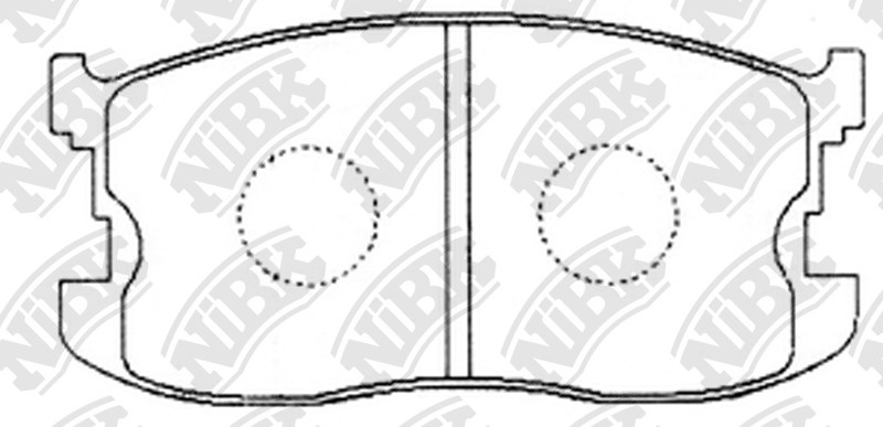 ISUZU 884133635 Brake Pad