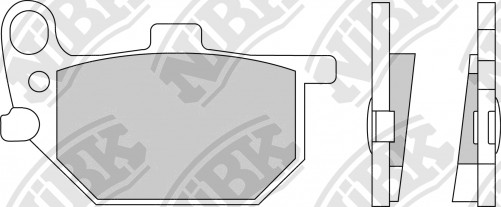 VESRAH VD216 Brake Pad