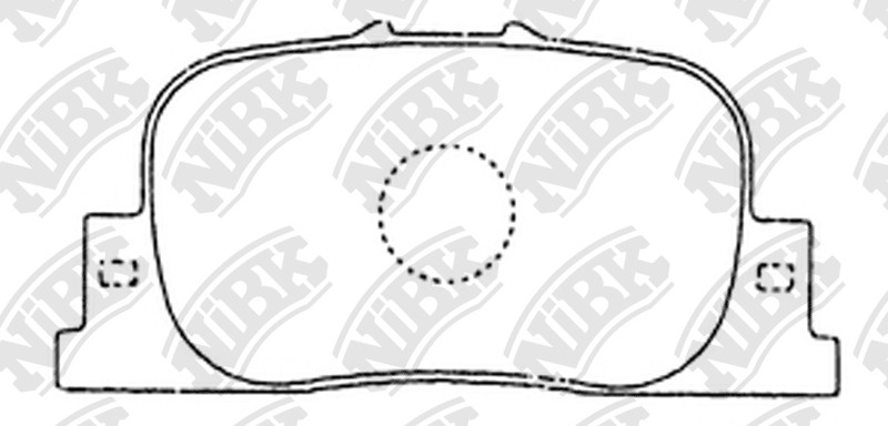 NIBK PN1431 Brake Pad