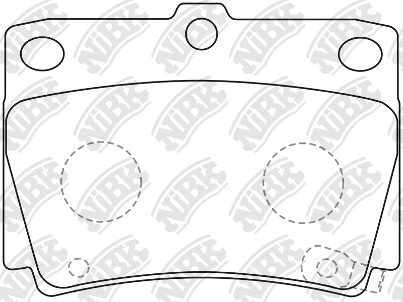 Asuki AF6086 Brake Pad