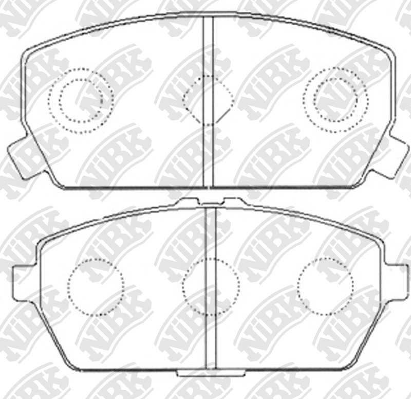 NIBK PN3311 Brake Pad