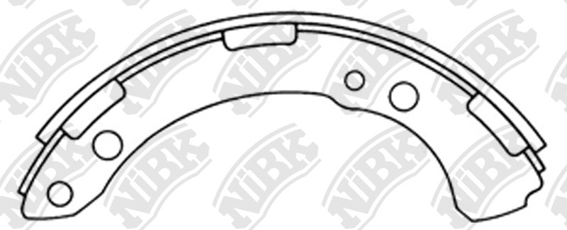 NIBK FN2238 Brake Shoe