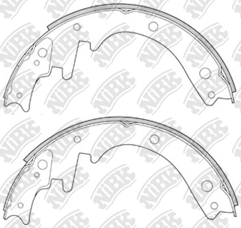 NIBK FN4419 Brake Shoe