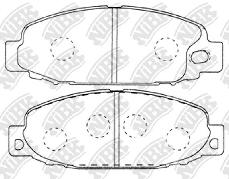 Asuki AF6071 Brake Pad